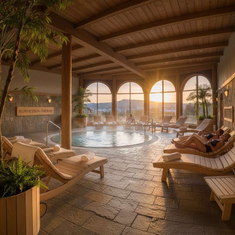 Kurhessen-Therme Kassel – Thermalsolewasser und Saunalandschaft