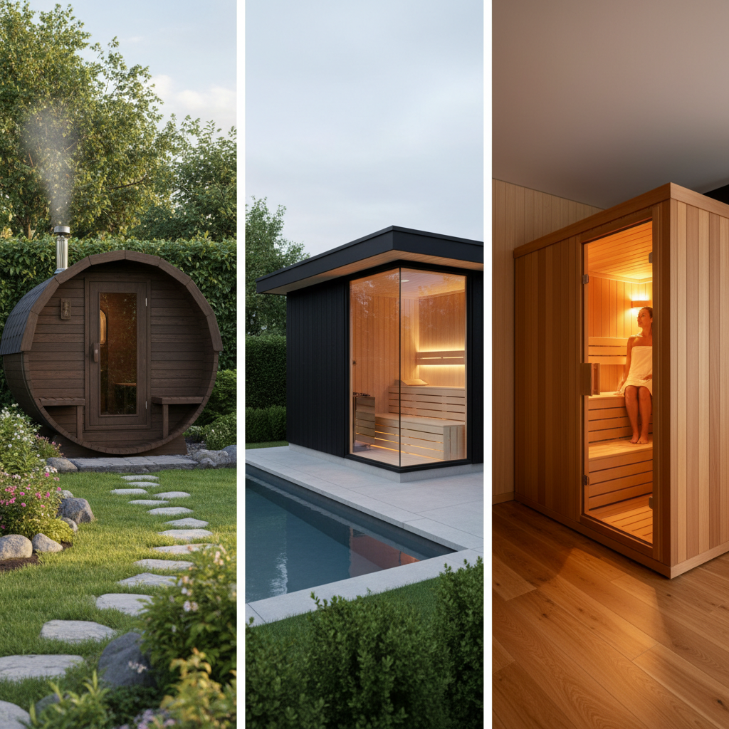Sauna kaufen Vergleich 2026 – alle Typen im Überblick