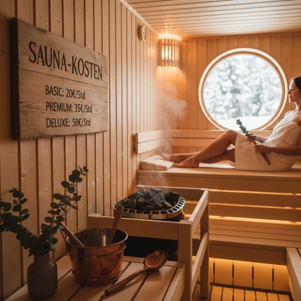Sauna-Kosten