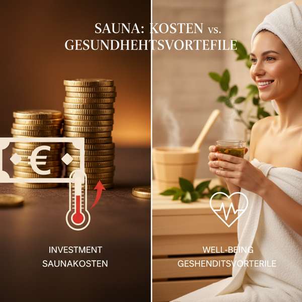 Saunakosten vs. Gesundheitsvorteile