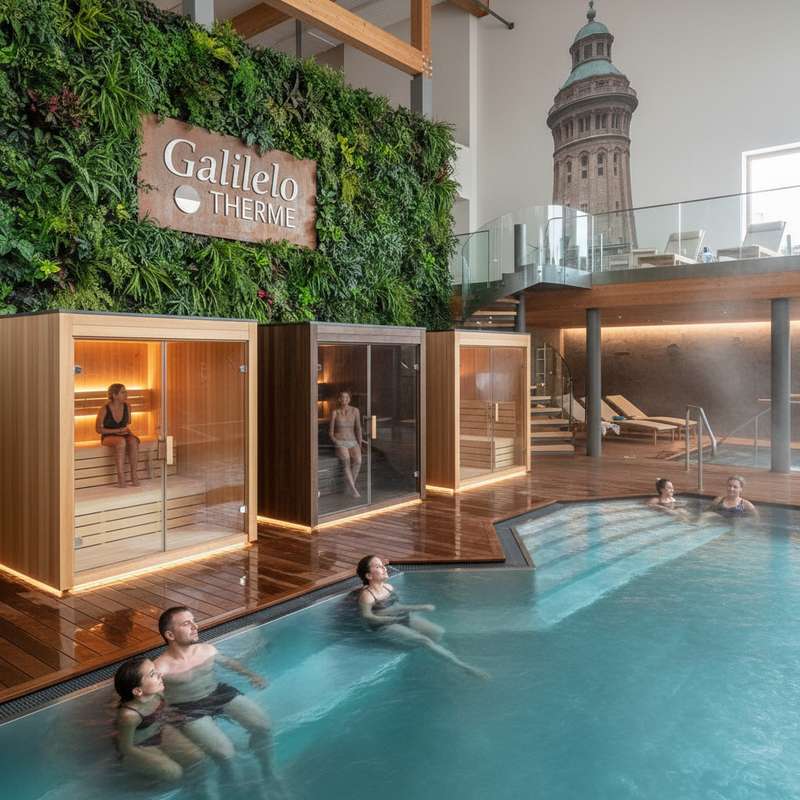 Galileo Therme Mannheim – Aufguss und Saunabereich