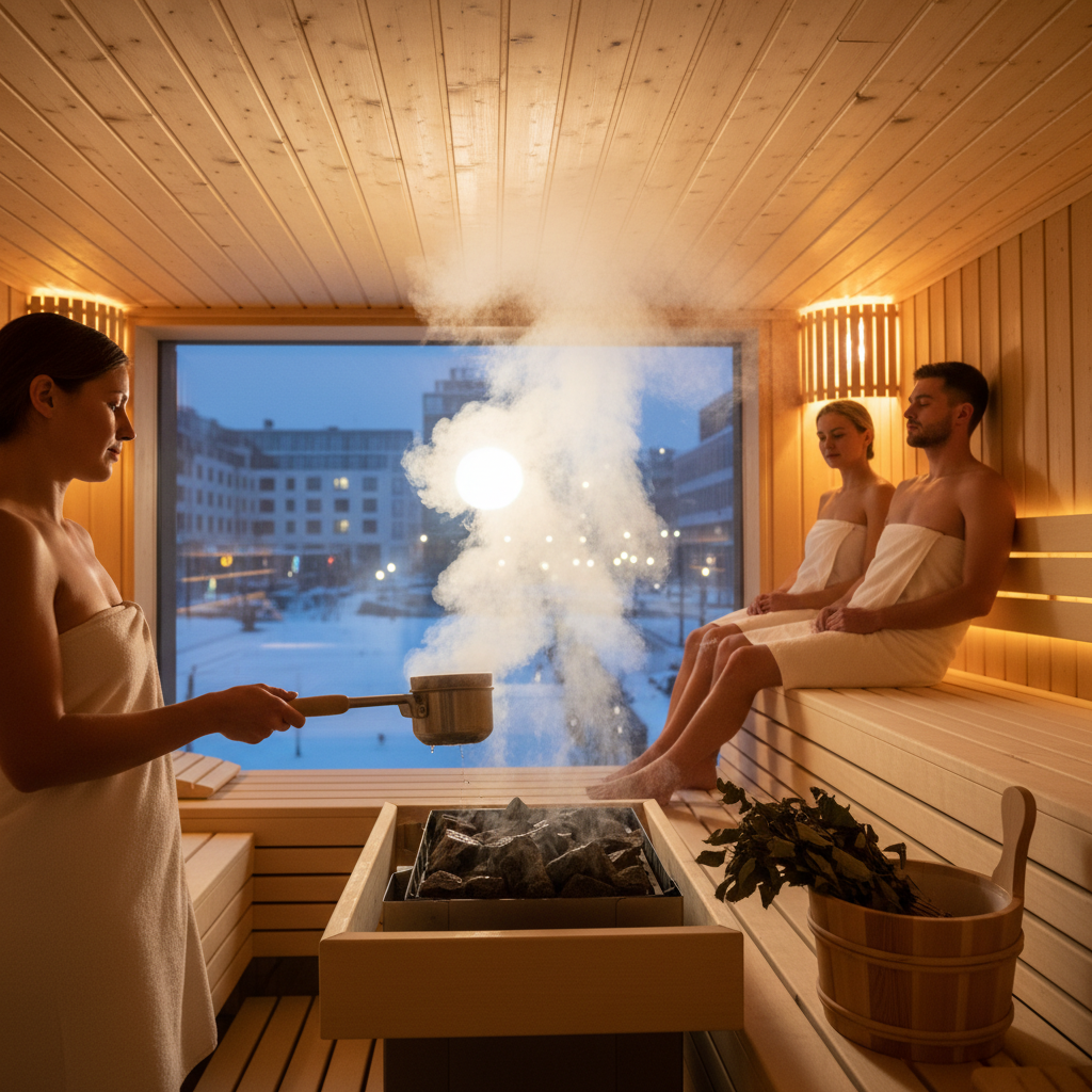 Sauna mit Aufguss in Berlin