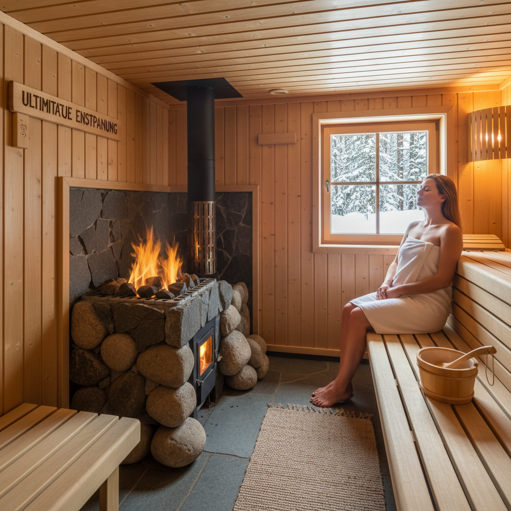 Sauna mit Holzofen: Die ultimative Lösung für Entspannung und Wohlbefinden 🛀