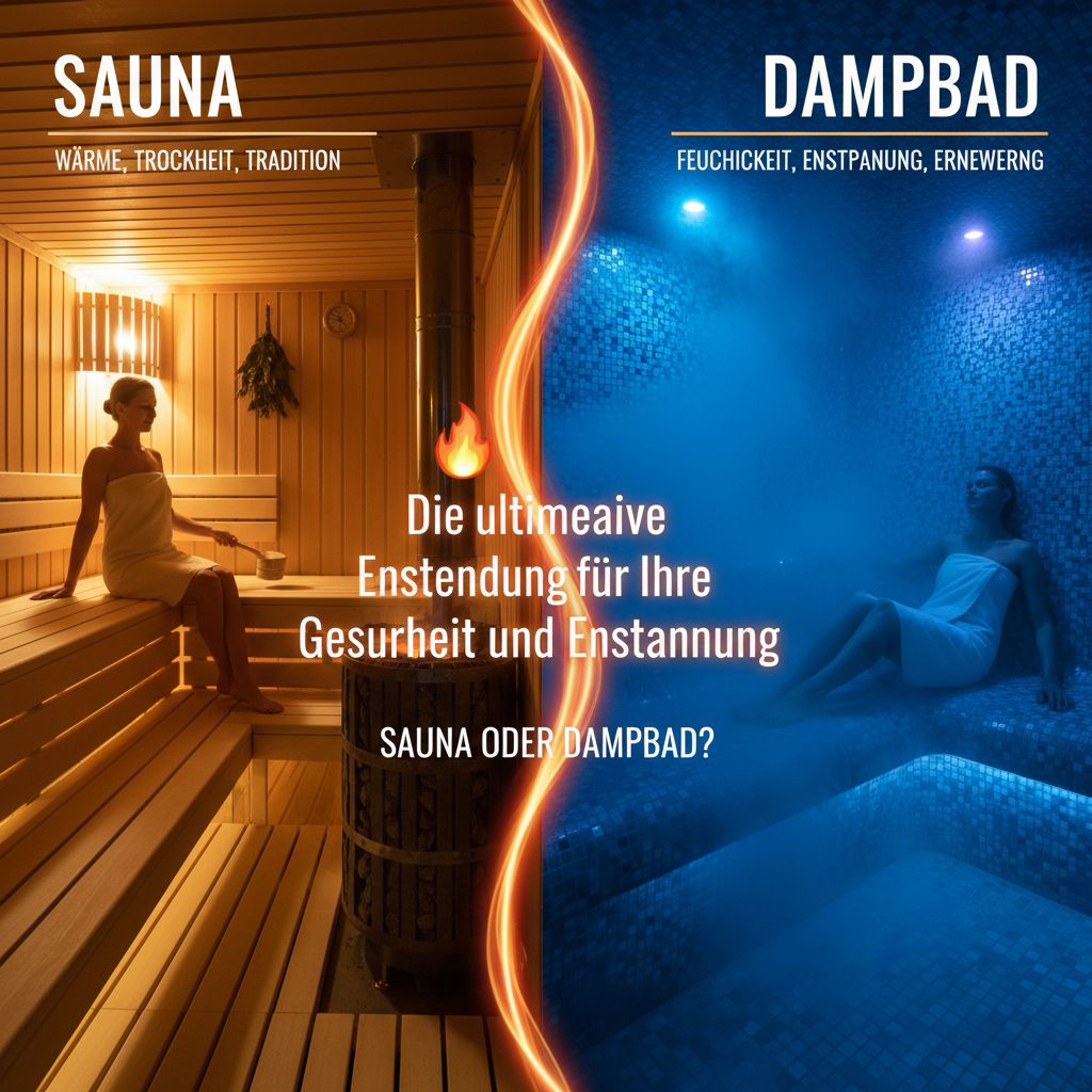 🔥 Sauna oder Dampfbad: Die ultimative Entscheidung für Ihre Gesundheit