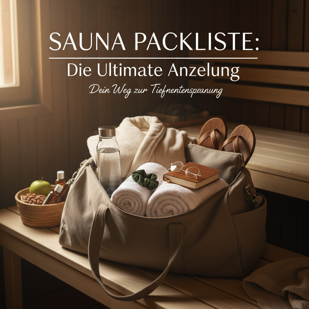 🔥 Sauna Packliste: Die Ultimative Anleitung