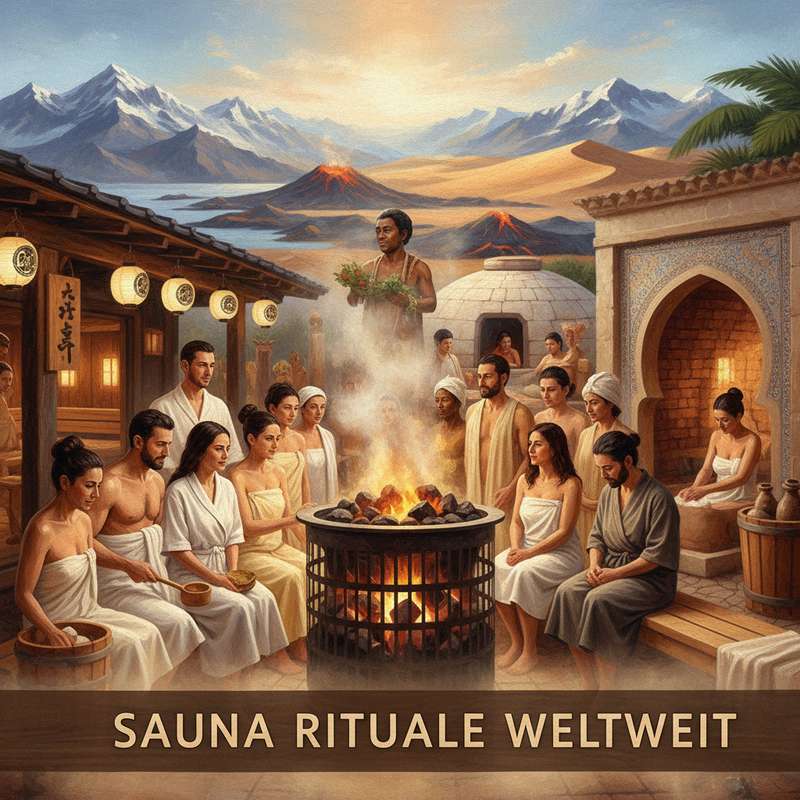 Sauna Rituale weltweit — Finnland, Japan, Russland, Türkei