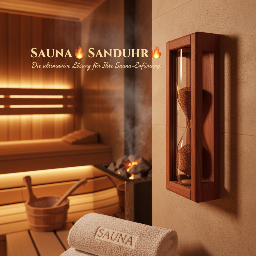 Sauna Sanduhr 🔥 - Die ultimative Lösung für Ihre Sauna-Erfahrung