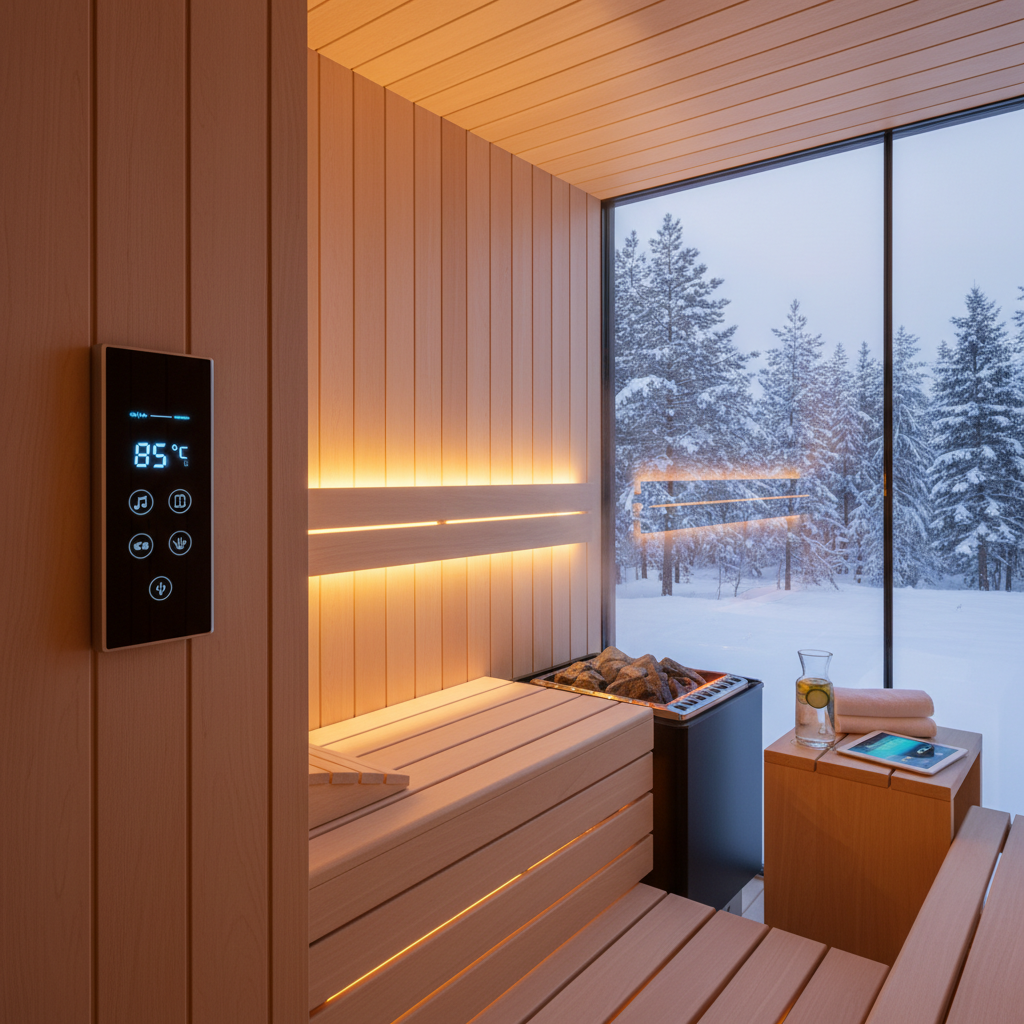 Sauna-Bauarten und -Materialien