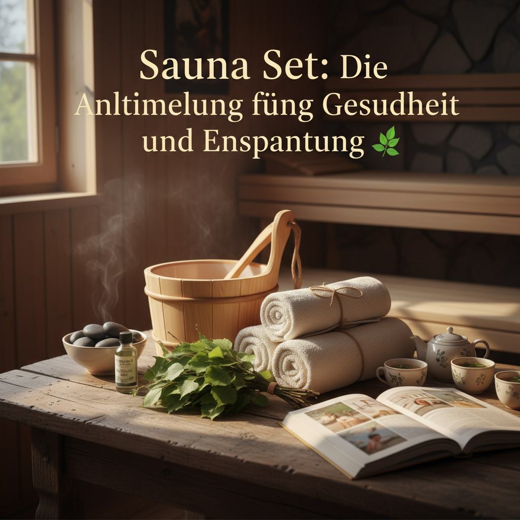 Sauna Set 🛒: Die ultimative Anleitung für Gesundheit und Entspannung