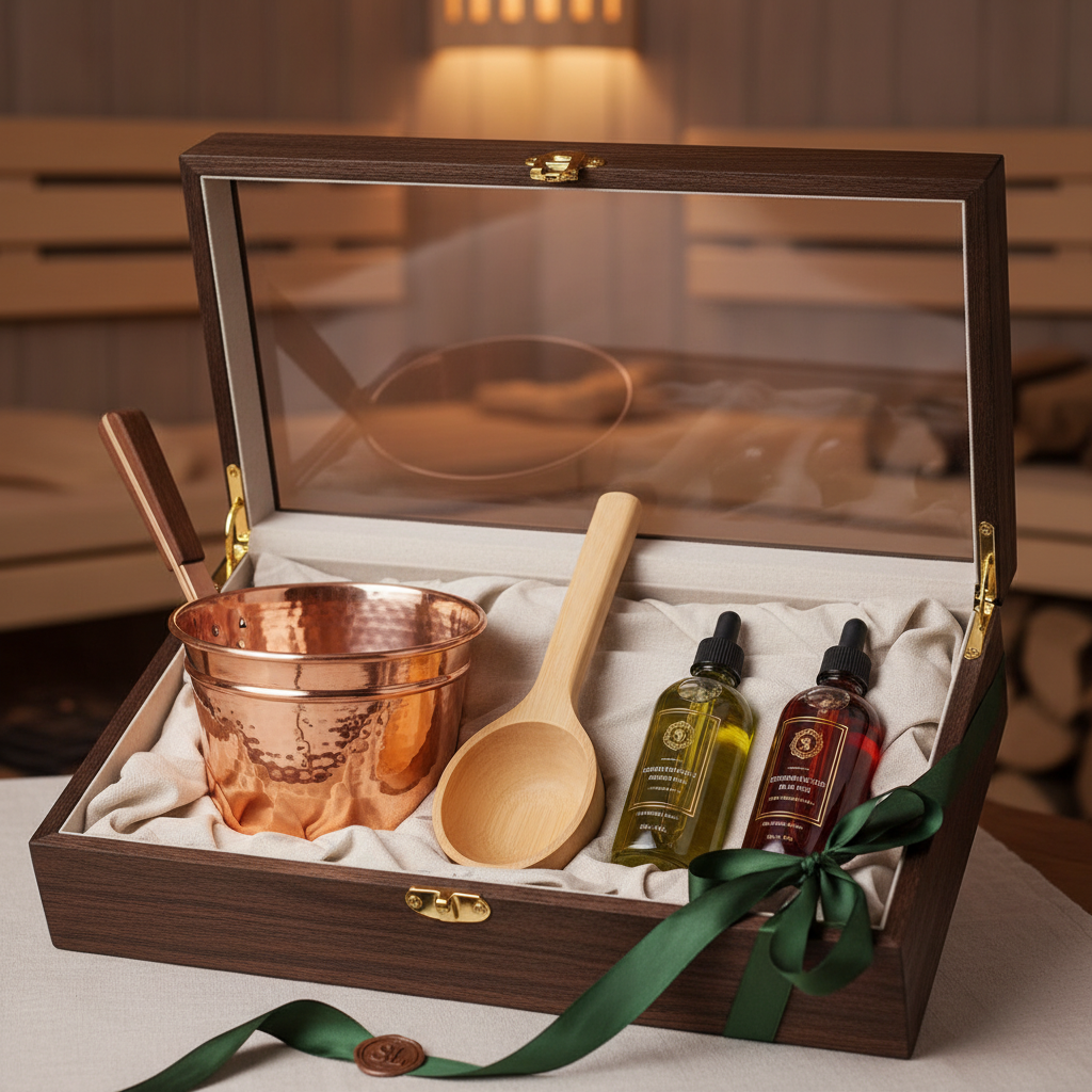 Sauna Set Luxus