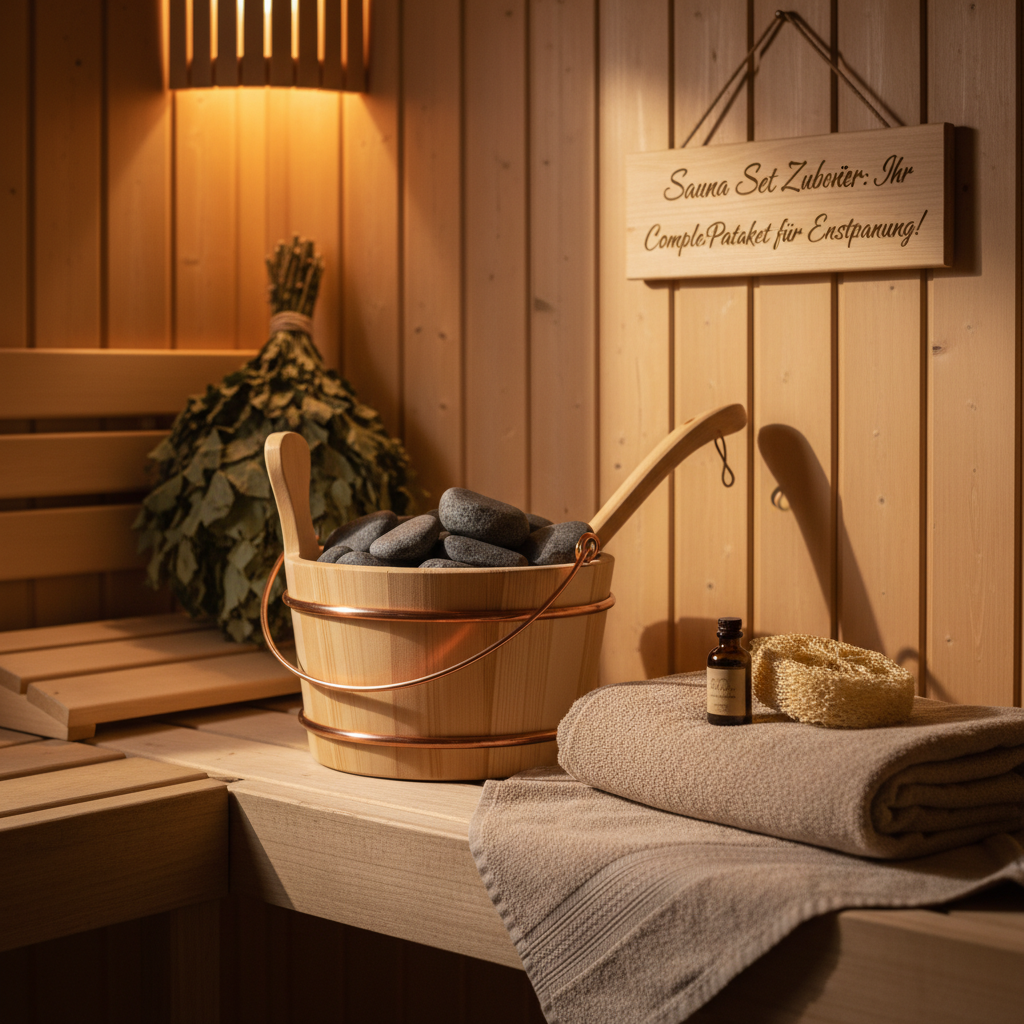🔥 Sauna Set Zubehör: Ihr Komplettpaket für Entspannung!
