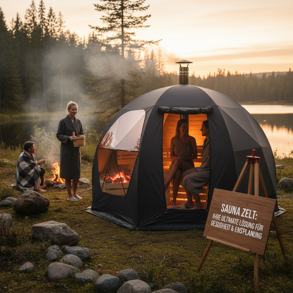 Sauna Zelt 🌿 - Das ultimative Wellness-Erlebnis
