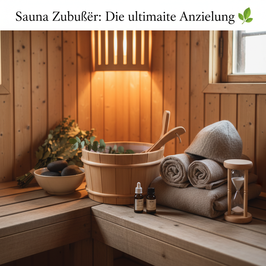 Sauna Zubehör 🛒: Ihr perfekter Saunagang beginnt hier