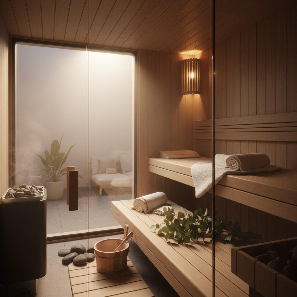 Sauna Zuhause: Entspannung und Gesundheit mit 🌿