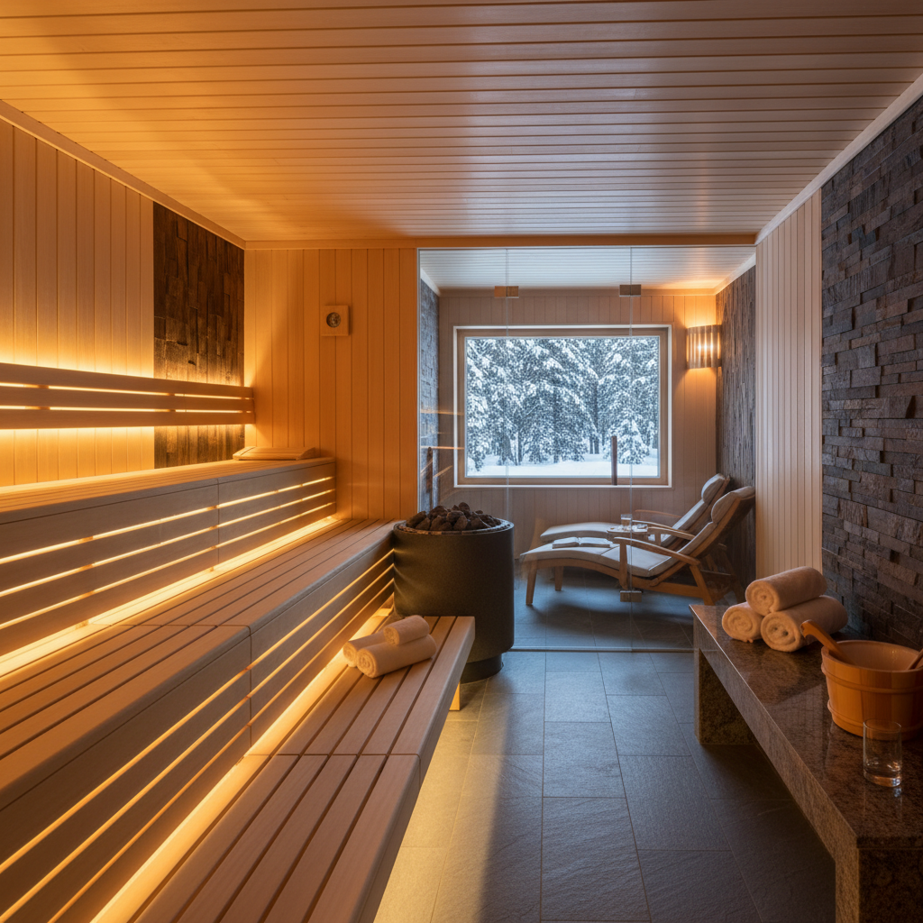 Sauna-Interieur