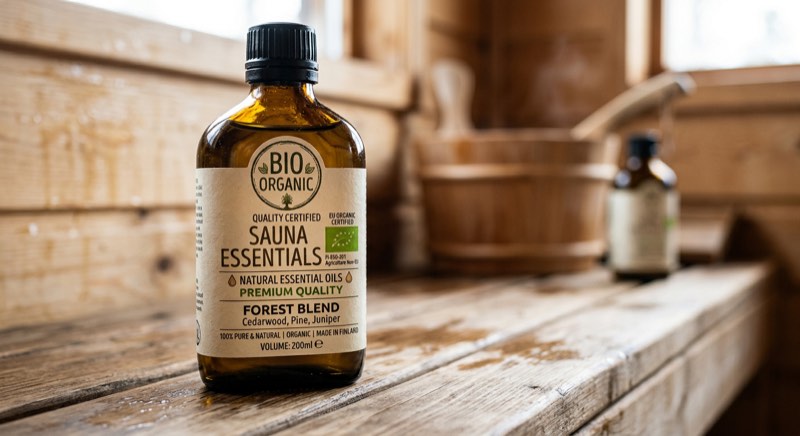 Saunaaufguss Qualitätskriterien – ätherische Öle, Violettglas, Bio-Zertifizierung
