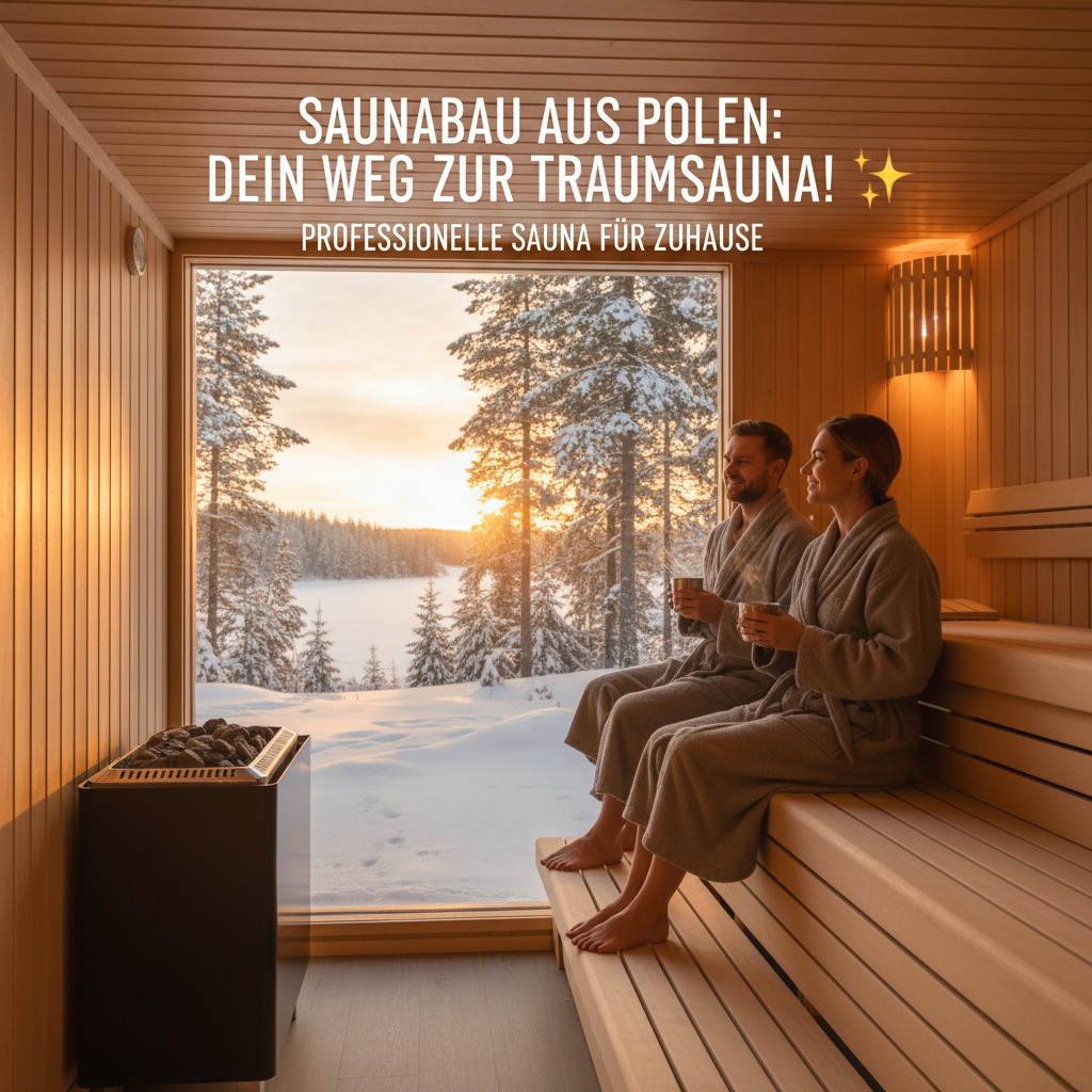 Saunabau aus Polen: Dein Weg zur Traumsauna! ✨
