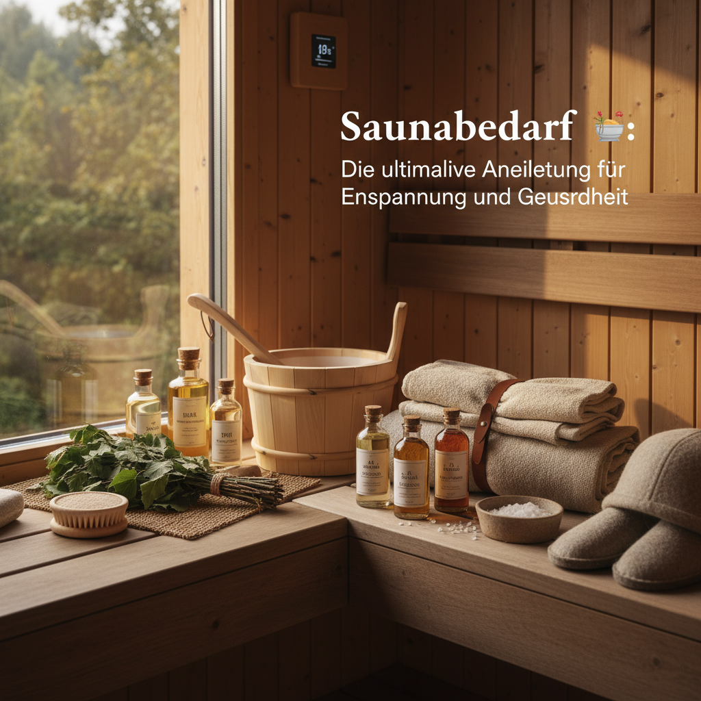 Saunabedarf: Die ultimative Anleitung 🛒