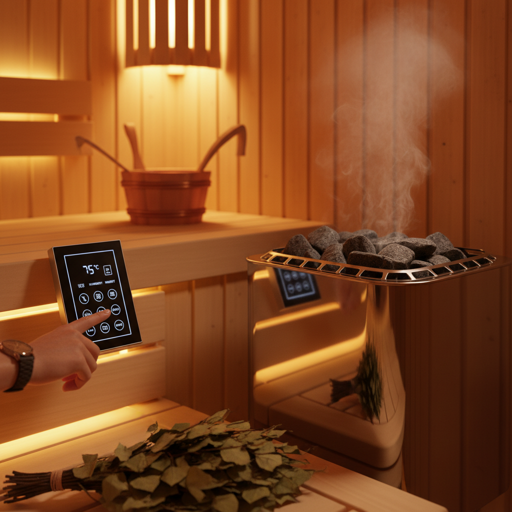 Saunaofen und -steuerung