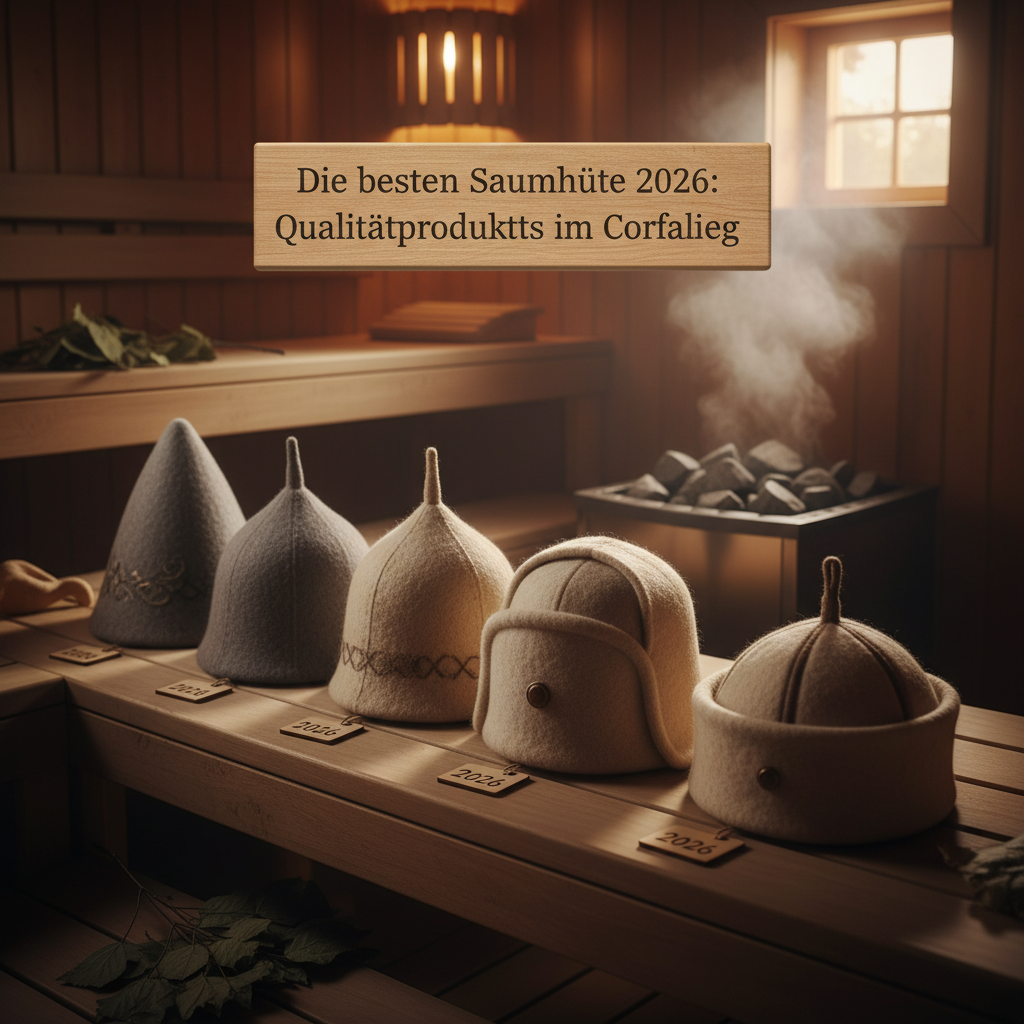 Die besten Saunahüte 2026: Vergleich von Qualitätsprodukten auf Amazon