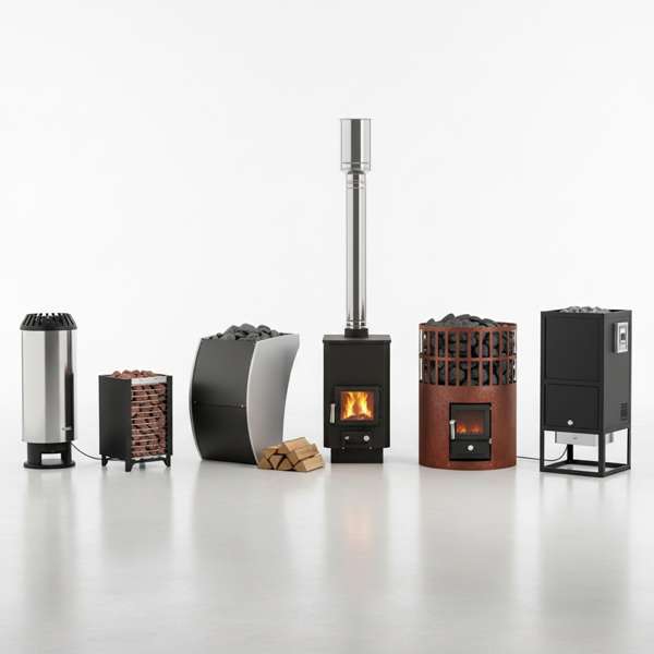 Vergleichstabelle der fünf besten Saunaöfen