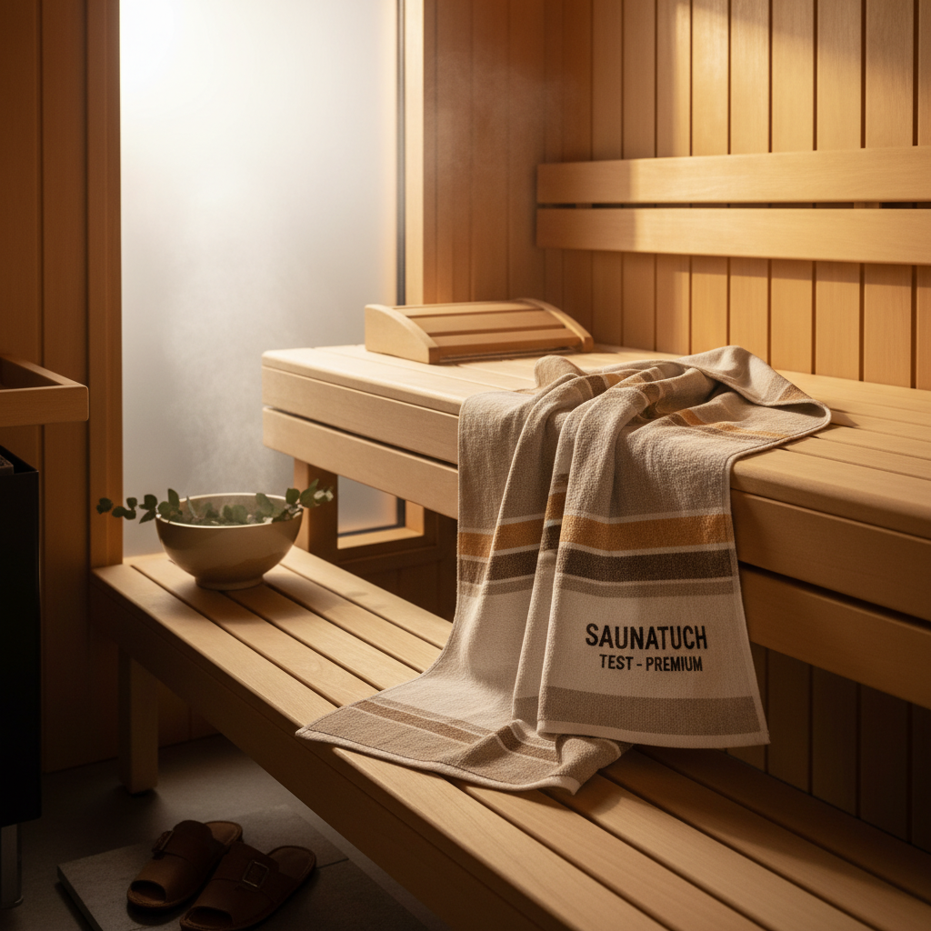Saunatuch-Test