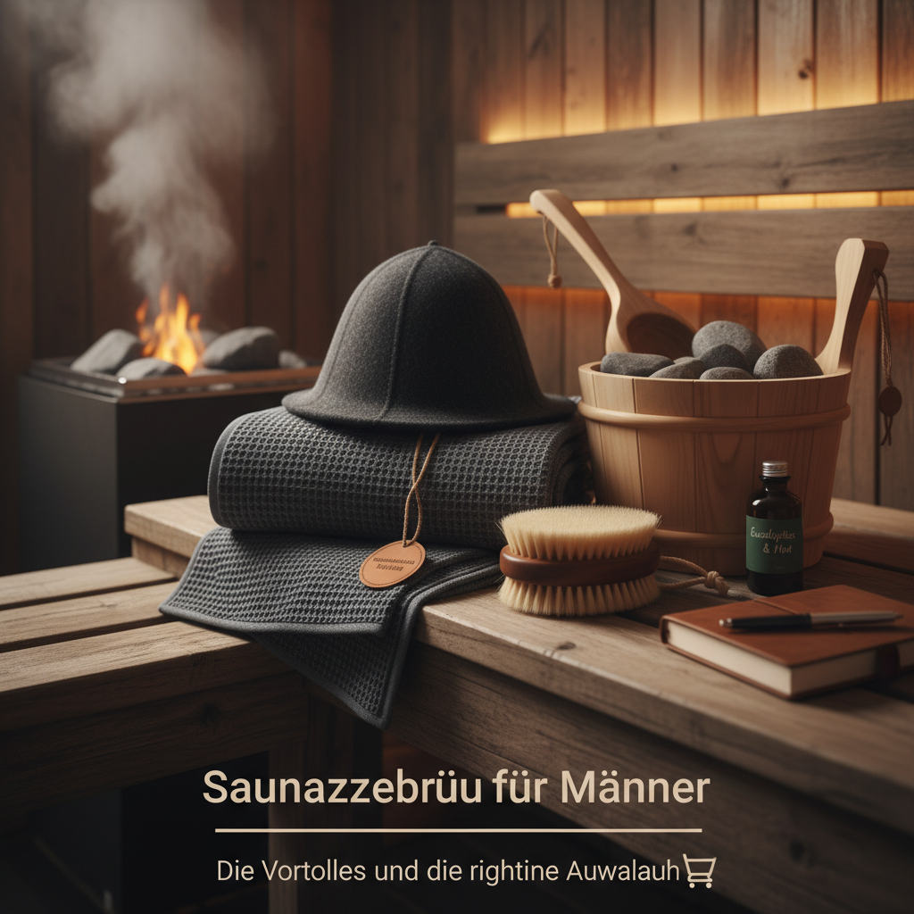 Saunazubehör für Männer: Die Vorteile und die richtige Auswahl 🛒