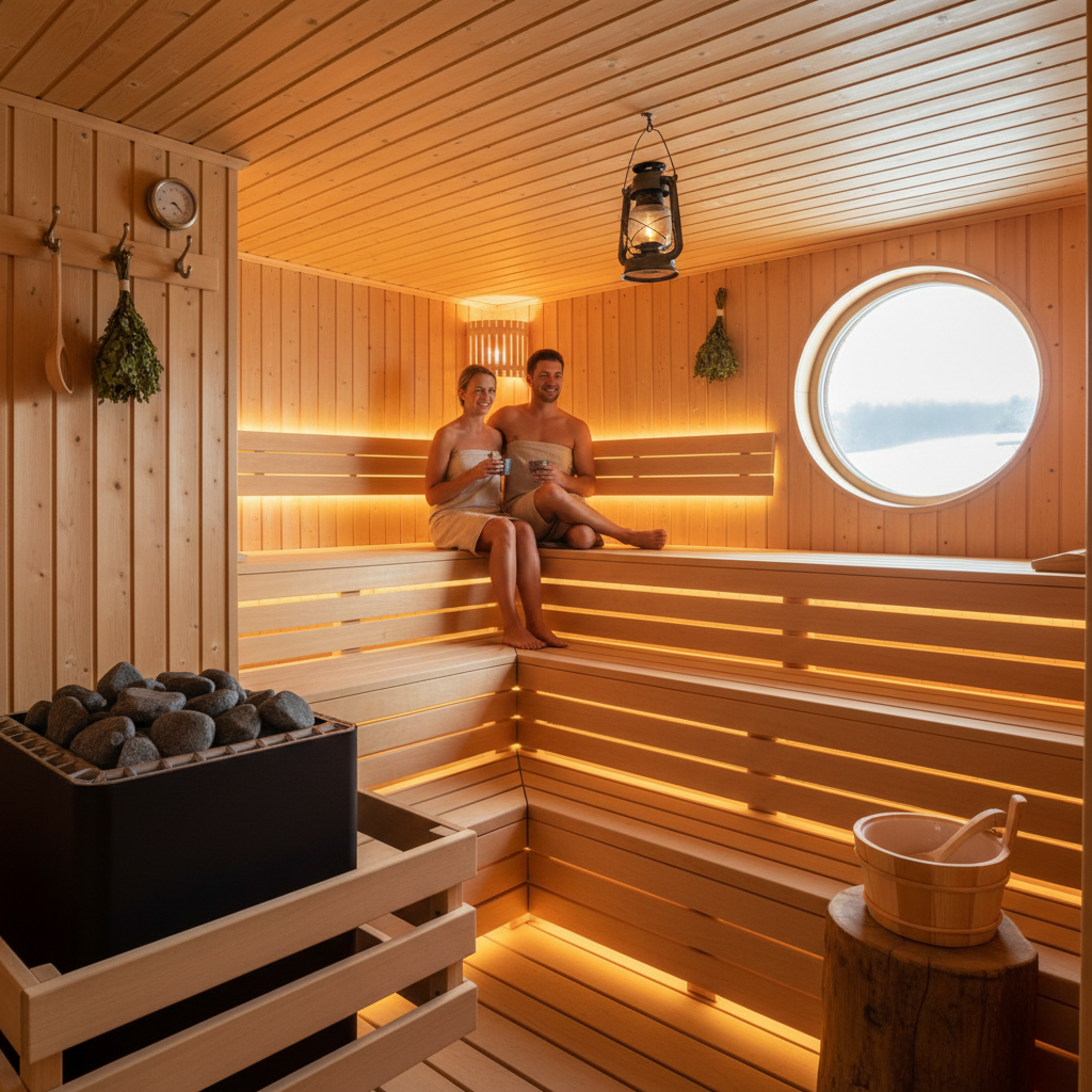 Schwedische Sauna