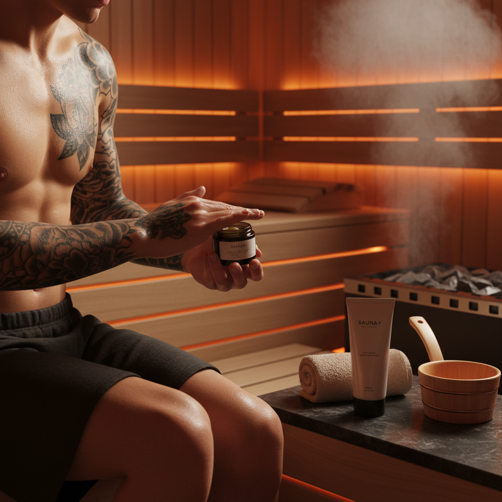 Sauna nach Tattoo
