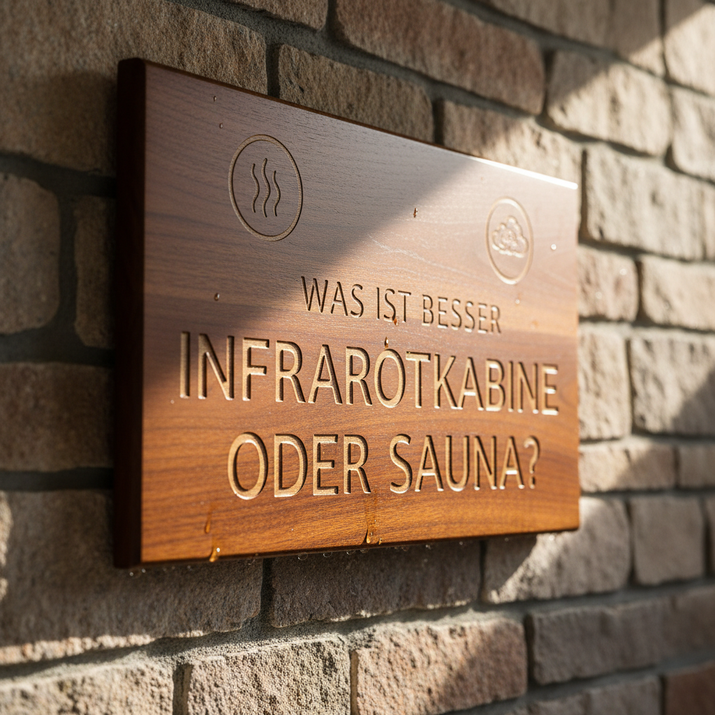 Vergleich von Sauna und Infrarotkabine