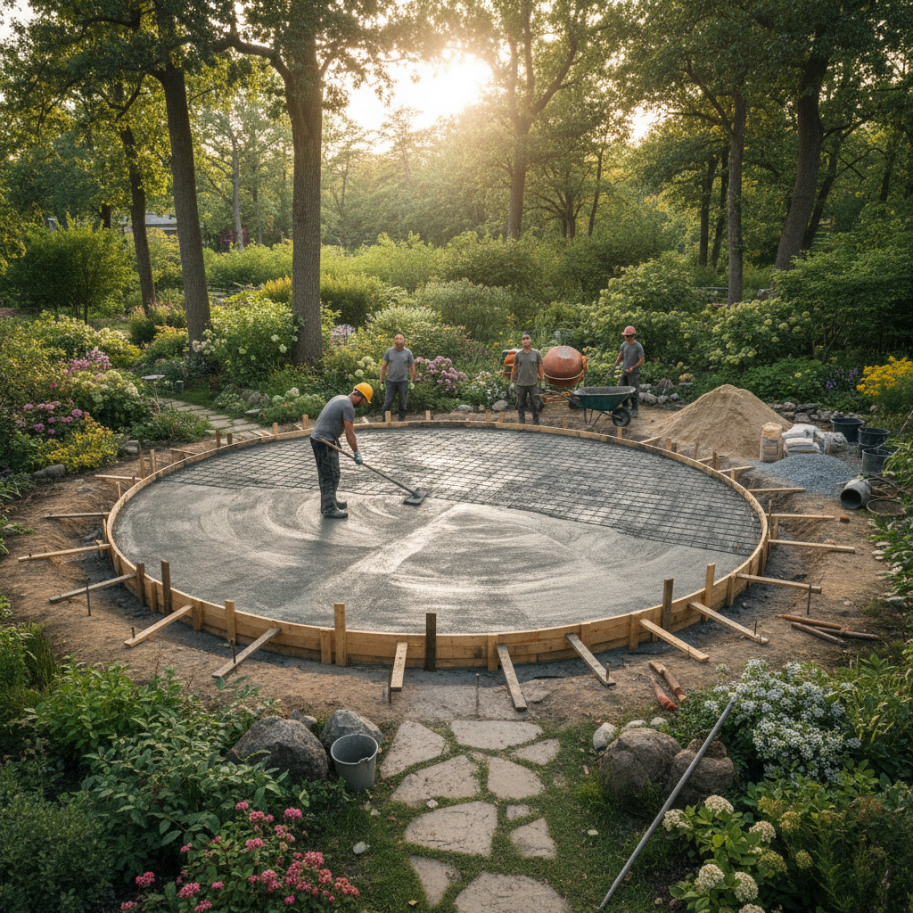 Fundament für eine Fasssauna – versteckte Kosten