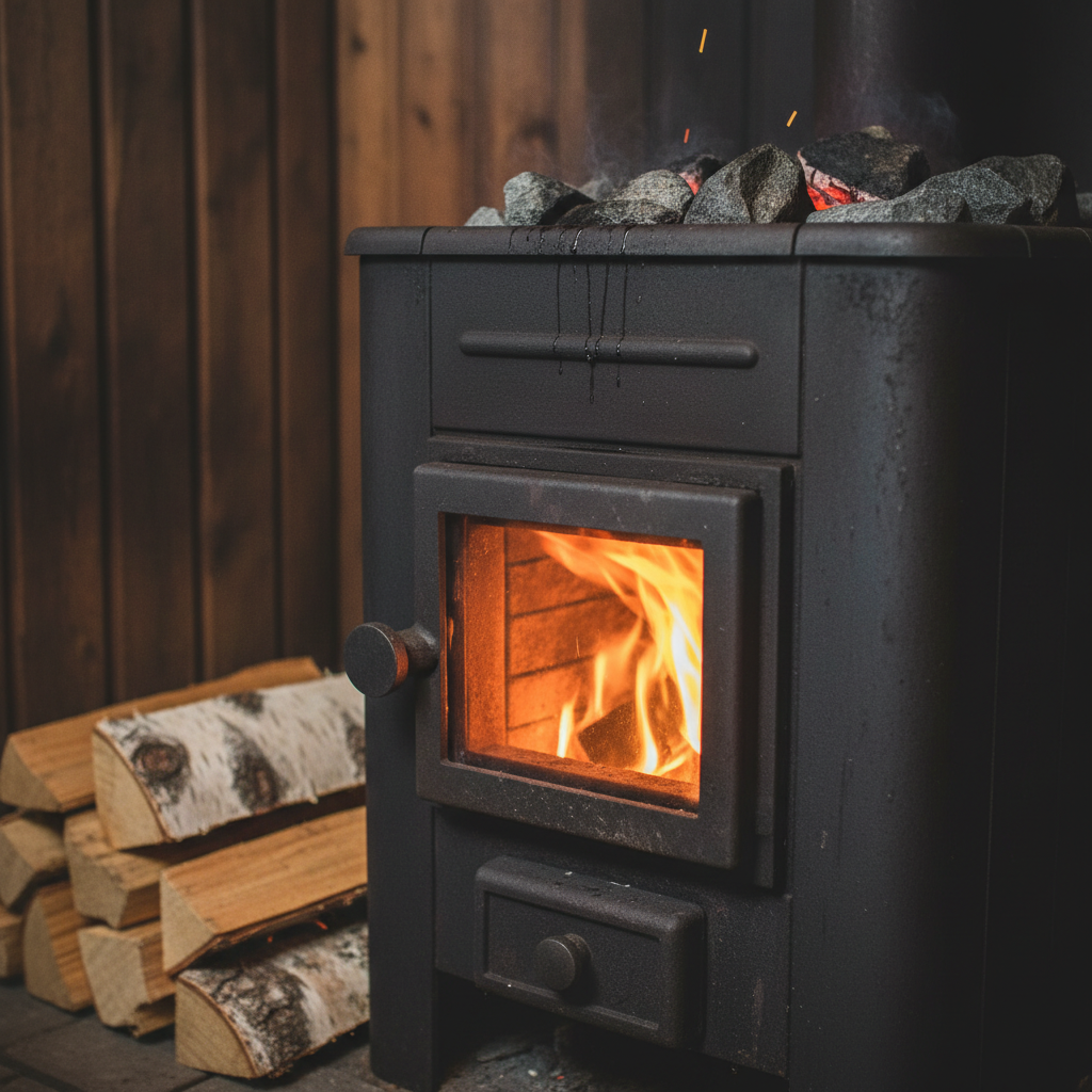 Holzofen in einer Fasssauna – Kosten und Vergleich