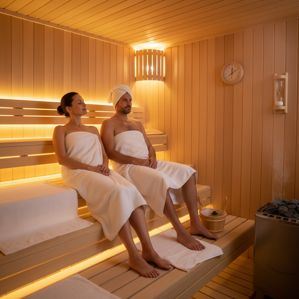 Was zieht man in der Sauna an? 🛀