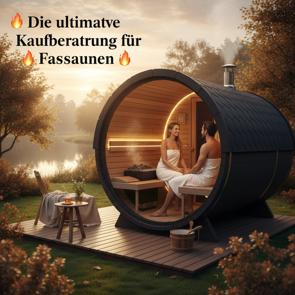 🔥 Welche Fasssauna ist die beste? - Die ultimative Kaufberatung