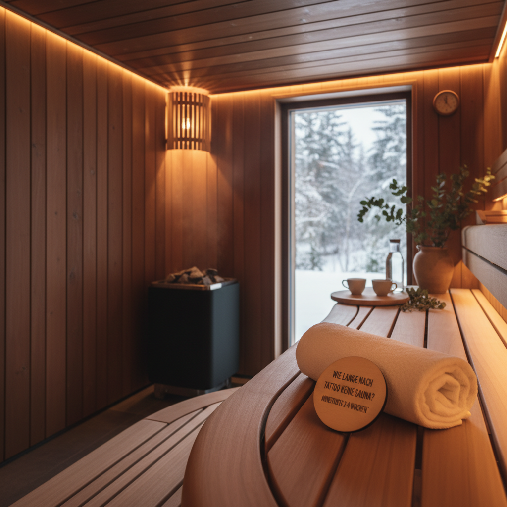 🔥 Sauna nach Tattoo: Wie lange warten?