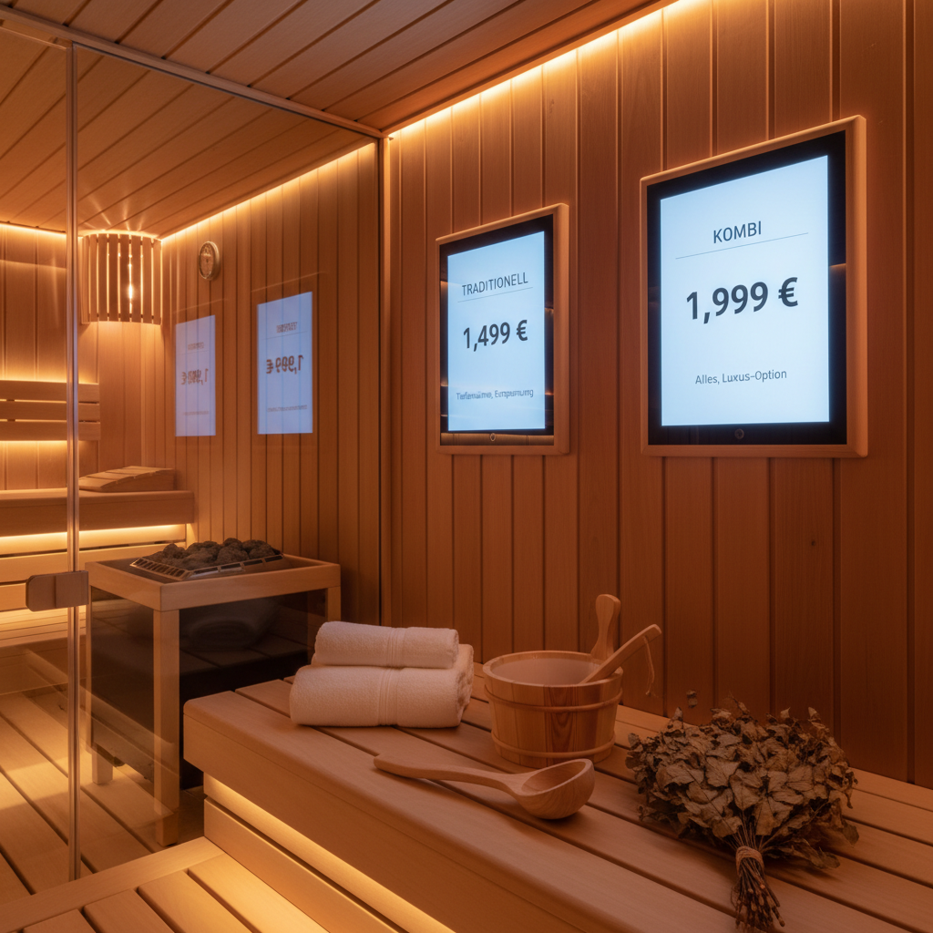 Sauna-Preisvergleich